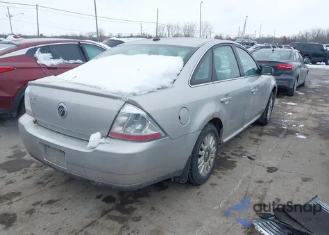 2008 Mercury Sable из США, поврежденный, VIN 1MEHM40WX8G626370